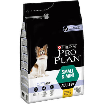 PURINA® PRO PLAN® Small&Mini Adult  9+ Age Defence за възрастни кучета от малки и мини породи над 9 годишна възраст, с богато