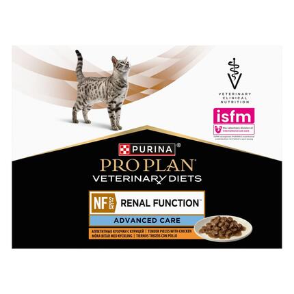 PURINA® PRO PLAN® Veterinary Diets FELINE NF, Пауч, Пиле