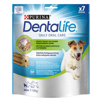 PURINA® DENTALIFE® SMALL, малък ръст, награди за кучета, 115 г