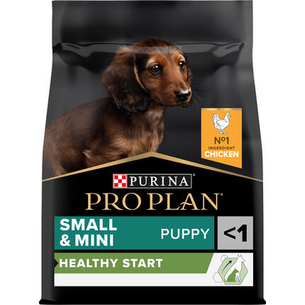 PURINA® PRO PLAN® Dog Small&Mini Healthy Start за малки кученца  от малки и дребни породи, суха храна, с високо съдържание на