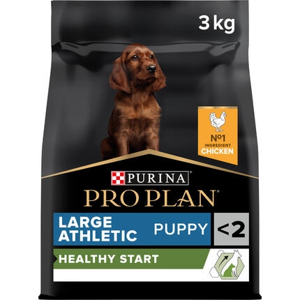PURINA® PRO PLAN® Dog Large Athletic Healthy Start за малки кученца от едри атлетични породи, суха храна, с високо съдържание