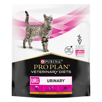 PURINA® PRO PLAN® Veterinary Diets FELINE UR, Пиле, 350g