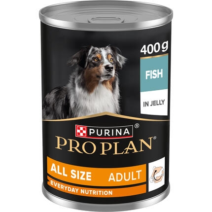 PURINA ® PRO PLAN ® Dog Adult, за кучета в зряла възраст от всички породи, с високо съдържание на риба, 400g