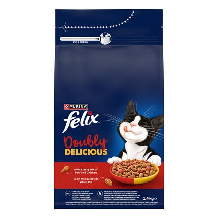 Felix Double Delicous Beef and Chicken