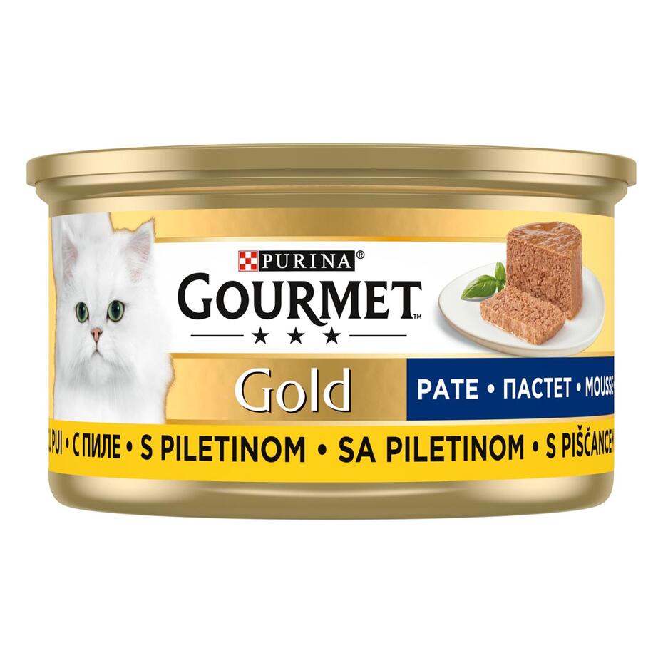 PURINA® GOURMET™ GOLD, Пастет с пилешко месо, мокра храна за котки