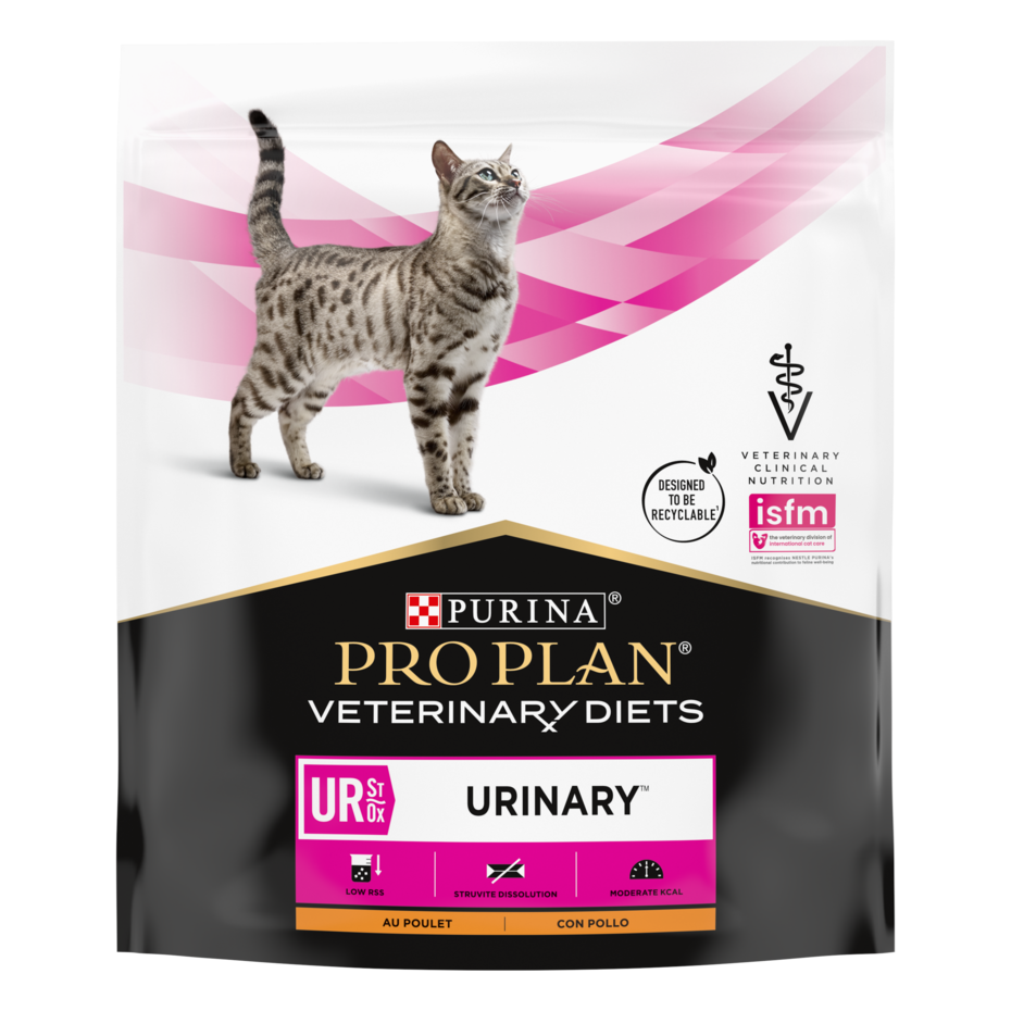 PURINA® PRO PLAN® Veterinary Diets FELINE UR, Пиле, 350g