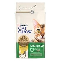PURINA CAT CHOW Sterilised, с пилешко месо, суха храна за котки