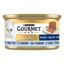 PURINA® GOURMET® GOLD, Пастет с тон, мокра храна за котки