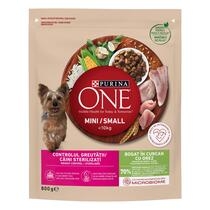 7613034146762 PURINA ONE MINI контрол на теглото, с пуешко месо и ориз, суха храна за кучета