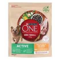 PURINA ONE MINI Active, с пилешко месо и ориз, суха храна за кучета