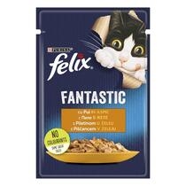 PURINA® FELIX® Fantastic, с пилешко месо в желе, мокра храна за котки