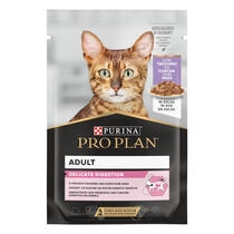 PURINA® PRO PLAN® DELICATE, за котки в зряла възраст, с пуйка, пауч