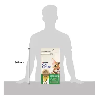 PURINA CAT CHOW Sterilised, с пилешко месо, суха храна за котки