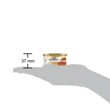 PURINA® GOURMET® GOLD, с пилешко месо и черен дроб, мини филета в сос, мокра храна за котки