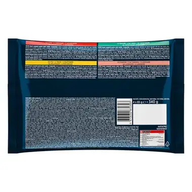 PURINA® GOURMET® PERLE, с говеждо месо/пилешко месо/заешко месо/сьомга в сос, мокра храна за котки