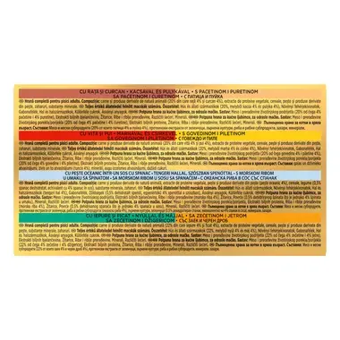 PURINA® GOURMET® GOLD Double Pleasure, с говеждо и пилешко месо/патешко и пуешко месо/океанска рибаи спанак/заешко месо и чер