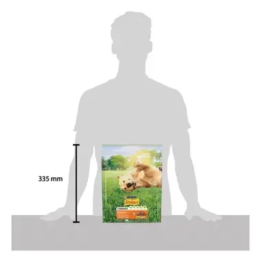 PURINA® FRISKIES® Adult Balance, с пилешко месо и зеленчуци, суха храна за кучета