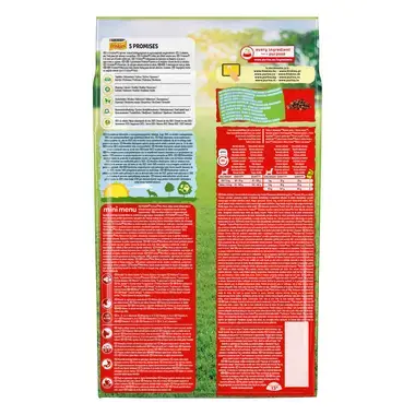 PURINA® FRISKIES® Adult Мини меню, с говеждо месо, суха храна за кучета