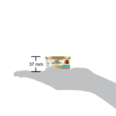 PURINA® GOURMET® GOLD Изискани рецепти, с говеждо месо и домати, мокра храна за котки