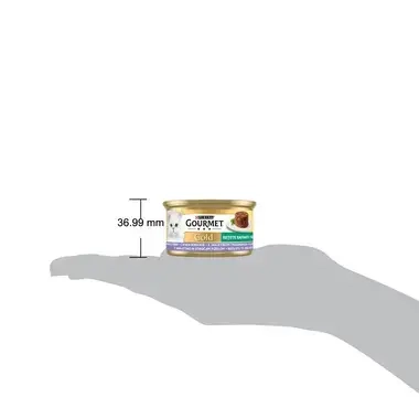 PURINA® GOURMET® GOLD Изискани рецепти, с агнешко месо и зелен фасул, мокра храна за котки