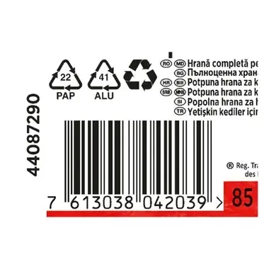 PURINA® GOURMET® Nature's Creations, с говеждо месо, грахс морков, мокра храна за котки