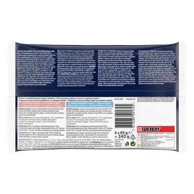 PURINA® FELIX® Fantastic, със сьомга/риба камбалав желе, смесен пакет мокра храна за котки