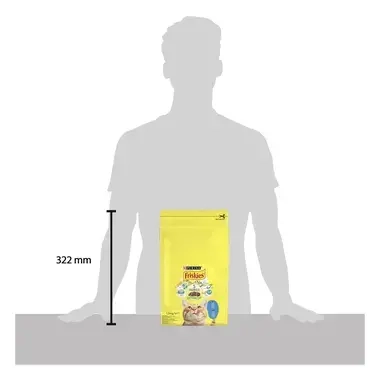 PURINA®FRISKIES® за котки в зряла възраст, Сьомга и Зеленчуци, суха храна, 1,5kg