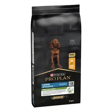 PURINA® PRO PLAN® Dog Large Puppy Athletic HEALTHY START за малки кученца от едри атлетични породи, суха храна