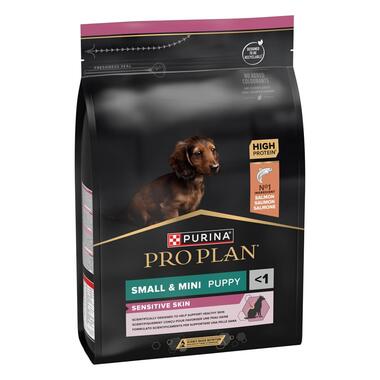 PURINA® PRO PLAN® Dog Small&Mini Puppy Sensitive Skin за малки кученца от малки и дребни породи с чувствителна кожа