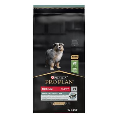 PURINA® PRO PLAN® Dog Medium Puppy Sensitive Digestion за малки кученца от средни породи, суха храна