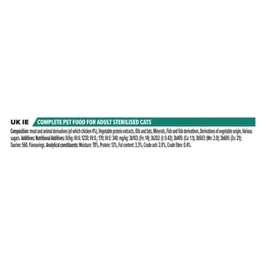 purina pro plan sterilized