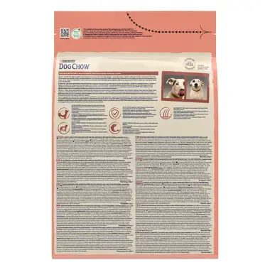 PURINA® DOG CHOW® Sensitive Adult Пълноценна храна за кучета в зряла възраст с Чуствителна Кожа, Козина и Проблемно Храносмил