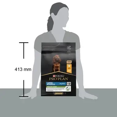 PURINA® PRO PLAN® Dog Large Athletic Healthy Start за малки кученца от едри атлетични породи, суха храна, с високо съдържание