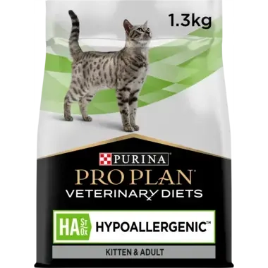 PURINA® PRO PLAN® Veterinary Diets HA хипоалергенна храна за котки