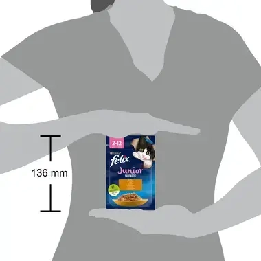 PURINA® FELIX® Fantastic JUNIOR за малки котенца с Пиле в желе