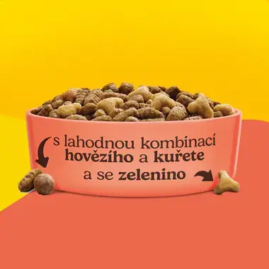 FRISKIES® за котки в зряла възраст, Говеждо, Пиле и Зеленчуци, суха храна, 10kg