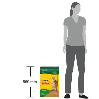 Purina Friskies® Indoor с вкусен микс от пиле, пуйка и зеленчуци 10kg