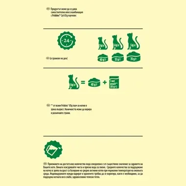 Purina® Friskies® Indoor с вкусен микс от пиле, пуйка и зеленчуци 1,5kg