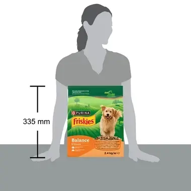 Friskies Dog Balance Chicken, Beef & Veg 2.4kg