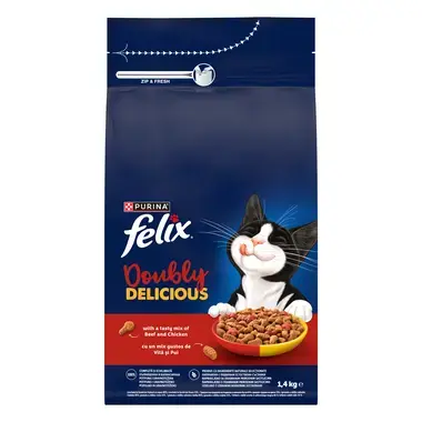 Felix Double Delicous Beef and Chicken