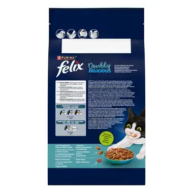 Felix® Double Delicious salmon and ocean fish