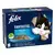 PURINA® FELIX® Fantastic, с тон/сьомга/треска/риба камбалав желе, смесен пакет, мокра храна за котки