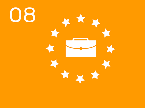 08 Инфографика с европейски символи